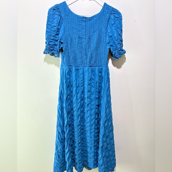 The‎ Nines by HATCH Maternity Dress Elbow Sleeve Blue size S - Picture 2 of 4